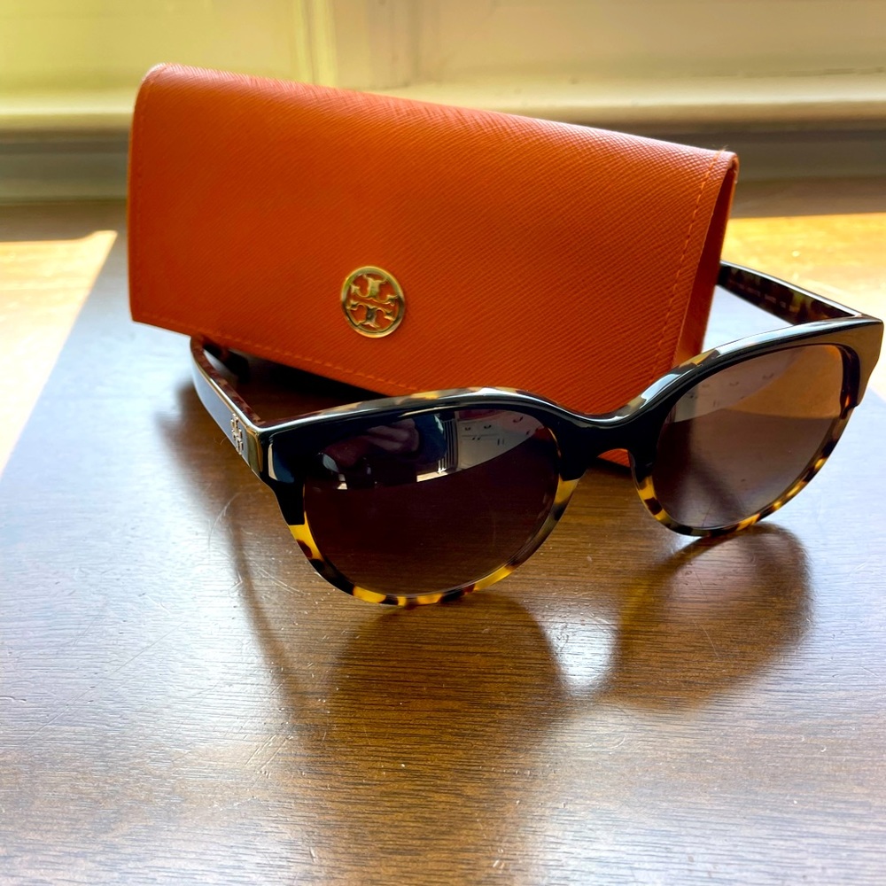 Tory Burch tortoise sunglasses